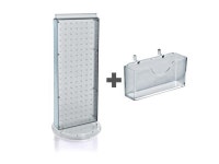 Azar Displays 8 x 21 Pegboard Counter Gift Card Holder Clear 700505-CLR - Newegg.com