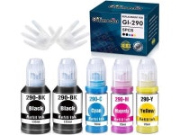 Gilimedia Compatible Refill Ink Bottle Replacement for Canon GI-290 GI290 for PIXMA G4200 G3200 G4210 G2200 G1200 Printer (2... 