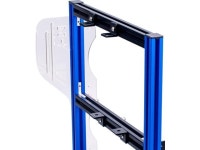 Mini ITX MATX ATX PC Aluminum Open Air Frame Overclock Case Chassis, ATX Mini Computer Case DIY Mod Base Stand Support Graphics... 