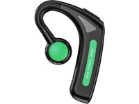 Open Ear Headphones Bluetooth Single Bone Conduction Wireless Earbuds with Earhooks Microphone Earphones Waterproof Long Battery... 