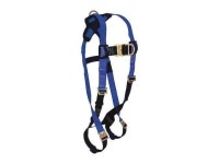 CONDOR G7021QCFDS Full Body Harness, Vest Style, S, Polyester, Black/Blue - Newegg.com