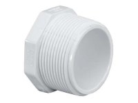 ZORO SELECT 450012 PVC Plug, MNPT, 1-1/4 in Pipe Size - Newegg.com