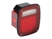 GROTE G5212 Box Lamp,LED With Sidemarker,LH,Red - Newegg.com