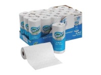 Sparkle 2717714, Pick-A-Size Perforated Roll Towel, White, 8 4/5 x 11, 85/Roll, 15 Roll/Carton - Newegg.com