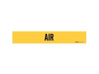 BRADY 7005-1 Pipe Marker,Air,Yellow,2-1/2 to 7-7/8 In - Newegg.com