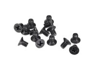 M4 x 6mm Phillips Screw Fastener Black for Laptop PC TV Fan Audio Switch 150pcs - Newegg.com
