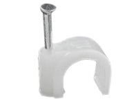 Unique Bargains 60 Pcs 11/32 Dia Coaxial Cable Circle Nail Clips White - Newegg.com Unique Bargains 60 Pcs 11/32" Dia... 