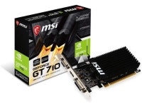MSI GAMING GeForce GT 710 1GB GDRR3 64-bit HDCP Support DirectX 12 OpenGL 4.5 Heat Sink Low Profile Graphics Card (GT 710 1GD3H... 
