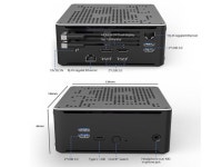 Gaming Mini PC Intel Xeon E-2176M Processor 6 Core 12 Threads Nuc Computer Win 10 Pro NVMe PCIe 2*DDR4 AC WiFi HD-MI Mini DP 32GB... 