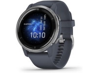 Garmin Venu 2, GPS Smartwatch, Silver Bezel with Granite Blue Case and Silicone Band, (010-02430-00) - Newegg.com