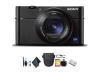 Sony Cyber-shot DSC-RX100 VA Camera DSC-RX100M5A/B With Soft Bag, 64GB Memory Card, Card Reader , Plus Essential Accessories... 