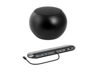 Belkin Universal USB-C 11-in-1 Pro 100W Dock, Triple 4K Support, HDMI, VGA and USB Hub Bundled With Bluetooth Mini Speaker... 