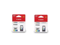 Canon 2 Pack CL-261 Color Ink Cartridge #3725C001 2 - Newegg.com