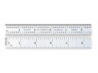 STARRETT C304SRE-6 Steel Rule,Semi-Flexible,6 In,4R Grad - Newegg.com