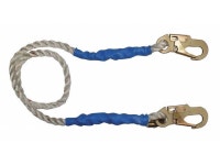 CONDOR G8156 Restraint Lanyard, 6 ft., 310 lb. Weight Capacity, White - Newegg.com