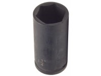WESTWARD 4LXJ3 1/2 in Drive Impact Socket 1 3/8 in Size 6 pt Deep Depth, Black - Newegg.com