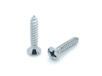 100 Qty #6 x 3/4 Oval Head Zinc Coated Phillips Head Wood Screws (BCP363) - Newegg.com