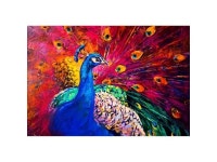 10X8Ft Peacock Backdrop Beautiful Colourful Feather Plumage Background For Photography Photo Booth Youtube Video Shoot Vinyl... 