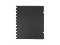 Staples Arc System Tab Dividers 9 x 11 Black 5/Pack (21301) 321299 - Newegg.com Staples Arc System Tab Dividers 9" x 11... 