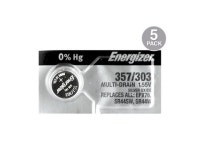 Energizer 357/303 (SR44W, SR44SW, EPX76) Silver Oxide Watch Battery (5 Pack) - Newegg.com Energizer 357&#47;303 &#40;SR44W... 