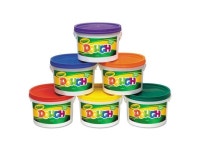 Crayola Modeling Dough Bucket, 3 Lbs, Assorted, 6 Buckets/Set 570016 - Newegg.com