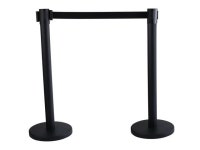 Tatco Crowd Control Stanchions - 14 x 35 x 9 ft 6 - Black 2/Box 16600 - Newegg.com Tatco Crowd Control Stanchions - 14 x 35... 
