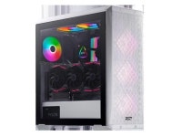 XPG Defender Mid-Tower Chassis | White ATX MESH Front Panel Efficient Airflow 3MM Tempered Glass PC Case| E-ATX CEB EEB Micro-ATX... 