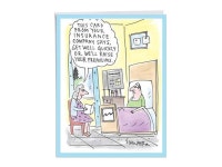 NobleWorks, Insurance Card - Funny Mens Get Well Card (8.5 x 11 Inch) - Jumbo Feel Better Notecard Cartoon J3299GWG-US - Newegg.com