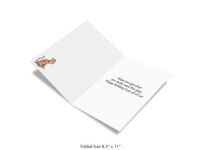 Present - Funny Jumbo Birthday Card for Mom, Wife (8.5 x 11 Inch) - Cute Cat Notecard, Cartoon Womens Gift J3286BDG-US - Newegg.com