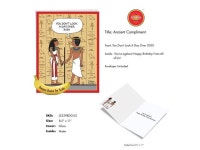 Compliment - Big Womens Birthday Card Funny (8.5 x 11 Inch) - Wife Birthday Greeting, Egyptian Pharaoh Humor J3329BDG-US - Newegg.com