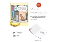 Present - Funny Jumbo Birthday Card for Mom, Wife (8.5 x 11 Inch) - Cute Cat Notecard, Cartoon Womens Gift J3286BDG-US - Newegg.com