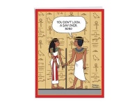 Compliment - Big Womens Birthday Card Funny (8.5 x 11 Inch) - Wife Birthday Greeting, Egyptian Pharaoh Humor J3329BDG-US - Newegg.com