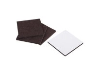 Furniture Pads Adhesive Felt Pads 85mm x 85mm Square 5mm Thick Brown 4Pcs - Newegg.com