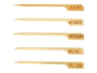 TableCraft H1028 Steak Marker, 3.5-Inch, Bamboo - Newegg.com