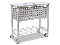 Vertiflex File Cart, 1-Shelf, 29-1/8w x 14d x 28-3/8h, Matte Gray (VRTVF52001) - Newegg.com Vertiflex File Cart, 1-Shelf, 29-1... 
