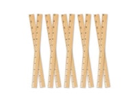 ETA hand2mind 12-Inch Wood Ruler for School Classroom, Home, or Office (Pack of 10) - Newegg.com