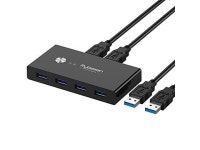 rybozen usb 3.0 switch selector,km switch adapter 4 port 2... 0 switch selector,km switch adapter 4 port 2 computers, usb... 