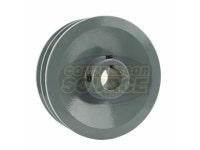 5 Cast Iron 7/8 Shaft Pulley Sheave Single 2 Groove V Style B Belt 5L New - Newegg.com 5&#34; Cast Iron 7&#47;8&#34; Shaft... 