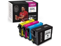 252 Xl T252Xl Ink Combo Pack For Workforce Wf-7710 Wf-7210 Wf-7720 Wf-3620 Wf-3640 Wf-7620 Printer Black Cyan Magenta .. - Newegg.com