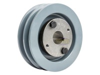 Cast Iron 4.5 2 Groove Dual Belt A Section 4L Pulley With 7/8 Sheave Bushing - Newegg.com