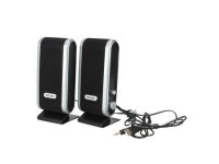 Hot USB Power 3.5mm Earphone Jack Speakers For Computer Laptop PC Desktop Black - Newegg.com