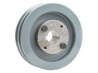 Cast Iron 5 2 Groove Dual Belt A Section 4L Pulley With 1 Sheave Bushing - Newegg.com Cast Iron 5&#x22; 2 Groove Dual Belt A... 
