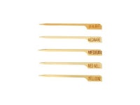H1028 Steak Marker, 3.5-Inch, Bamboo - Newegg.com
