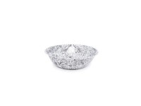 Medium Basin, 8 quart, Burgundy/Cream Splatter (Single) - Newegg.com