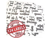 124 Keto Pantry Labels – 124 Script Labels, Keto Diet Ingredients – Pantry Food Jar Stickers. Water Resistant, Jar Decal... 