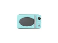 RMO7AQ Retro 0.7 Cu Ft 700-Watt Countertop Microwave Oven, 12 Pre Programmed Cooking Settings, Digital Clock, Easy Clean Interior... 