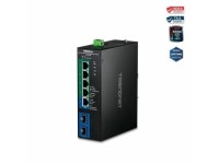 DC, 14Gbps, NDAA & TAA Compliant, IP40 Rated - Newegg.com TRENDnet 7-Port Industrial Gigabit L2 Managed PoE+ DINRail Switch 24... 
