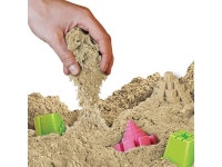 Play Sand 12 Lbs of Sand with Castle Molds Natural A Kinetic Sensory Activity - Newegg.com