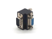 Weastlinks 2PCS Audio Video Cables Right Angle 90 Degree DB 9 Pin VGA SVGA Male to Female Converter Angle Adapter - Newegg.com