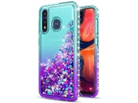 Moto E Phone Case, - Motorola Moto E 2020 Phone Case, [Not Fit E2/E4/E5] With [Tempered Glass Protector Included] Liquid Floating... 